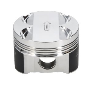 Mitsubishi Lancer Piston Set - Manley Performance - Forged -8cc Dish Extreme Duty, 85.5mm Bore - `03-`06